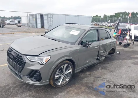 2022 Audi Q3 Premium Plus 45 Tfsi S Line Quattro Tiptronic z USA, uszkodzony, nr VIN WA1EECF36N1040251